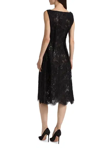 Simkhai Women's Delphine Embellished Lace Cocktail Dress | Thumbnail 5 Simkhai Women's Delphine Embellished Lace Cocktail Dress | Thumbnail 5
