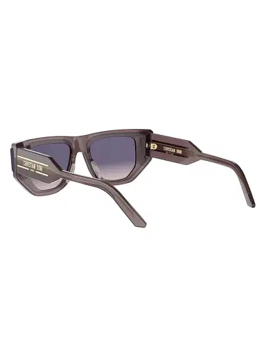 Dior Women's DiorSignature S15I 64MM Cat-Eye Sunglasses - Shiny Dark Brown And Violet | Thumbnail 4 Dior Women's DiorSignature S15I 64MM Cat-Eye Sunglasses - Shiny Dark Brown And Violet | Thumbnail 4