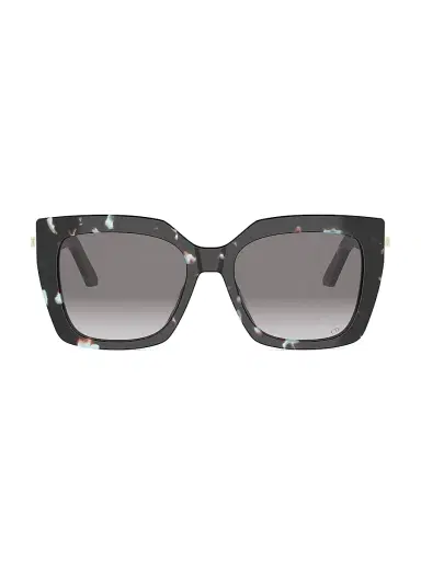 Dior Women's C S5I 55MM Square Sunglasses - Coloured Havana And Gradient Bordeaux | Thumbnail 2 Dior Women's C S5I 55MM Square Sunglasses - Coloured Havana And Gradient Bordeaux | Thumbnail 2