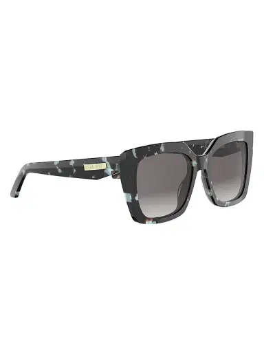 Dior Women's C S5I 55MM Square Sunglasses - Coloured Havana And Gradient Bordeaux | Thumbnail 8 Dior Women's C S5I 55MM Square Sunglasses - Coloured Havana And Gradient Bordeaux | Thumbnail 8