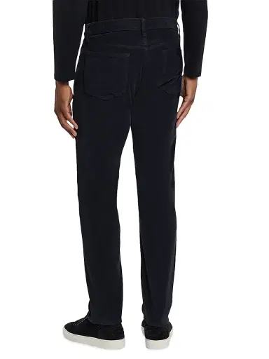 FRAME Men's L'Homme Slim Corduroy Pants - Navy | Thumbnail 4 FRAME Men's L'Homme Slim Corduroy Pants - Navy | Thumbnail 4
