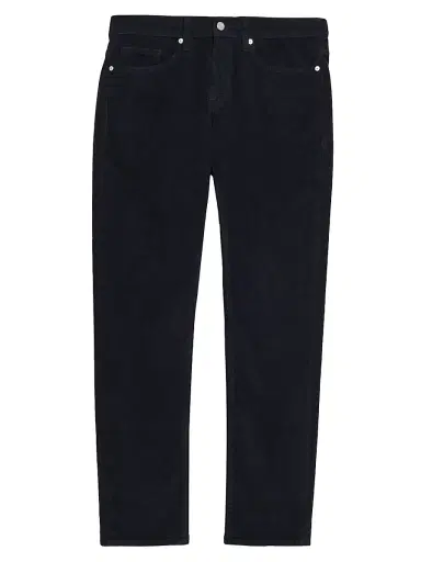 FRAME Men's L'Homme Slim Corduroy Pants - Navy | Thumbnail 1 FRAME Men's L'Homme Slim Corduroy Pants - Navy | Thumbnail 1