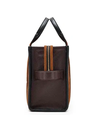 Marc Jacobs Women's The Medium Suede Tote Bag - Copper | Thumbnail 5 Marc Jacobs Women's The Medium Suede Tote Bag - Copper | Thumbnail 5