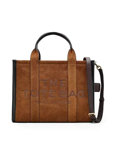 Marc Jacobs Women's The Medium Suede Tote Bag - Copper | Thumbnail 1 Marc Jacobs Women's The Medium Suede Tote Bag - Copper | Thumbnail 1