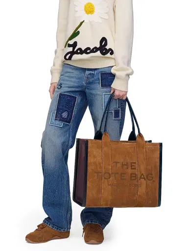 Marc Jacobs Women's The Suede Tote Bag - Copper | Thumbnail 3 Marc Jacobs Women's The Suede Tote Bag - Copper | Thumbnail 3