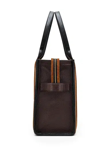 Marc Jacobs Women's The Suede Tote Bag - Copper | Thumbnail 4 Marc Jacobs Women's The Suede Tote Bag - Copper | Thumbnail 4