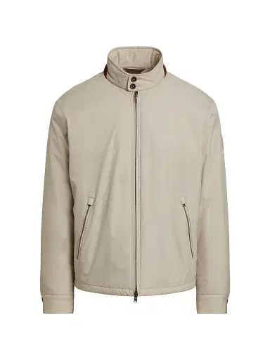 Polo Ralph Lauren Men's Performance Gabardine Full-Zip Jacket - Classic Stone | Thumbnail 1 Polo Ralph Lauren Men's Performance Gabardine Full-Zip Jacket - Classic Stone | Thumbnail 1