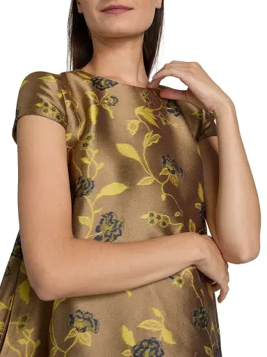 STAUD Women's Bailey Floral A-Line Minidress - Vintage Floral | Thumbnail 6 STAUD Women's Bailey Floral A-Line Minidress - Vintage Floral | Thumbnail 6