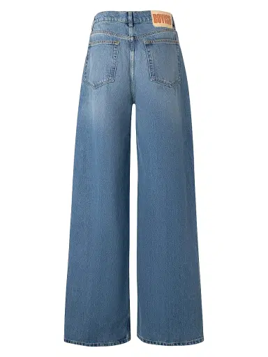 Boyish Women's The Jovi Retro Wide Leg High Rise Jeans - Rio Bravo | Thumbnail 2 Boyish Women's The Jovi Retro Wide Leg High Rise Jeans - Rio Bravo | Thumbnail 2