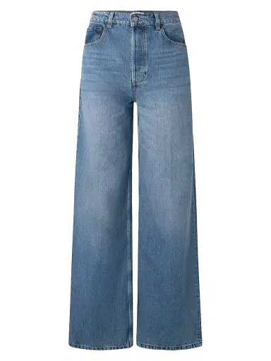 Boyish Women's The Jovi Retro Wide Leg High Rise Jeans - Rio Bravo | Thumbnail 1 Boyish Women's The Jovi Retro Wide Leg High Rise Jeans - Rio Bravo | Thumbnail 1