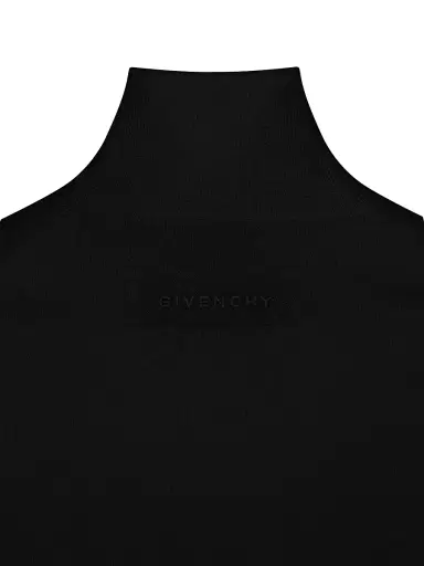 Givenchy Men's Turtleneck Sweater in Cashmere - Black | Thumbnail 2 Givenchy Men's Turtleneck Sweater in Cashmere - Black | Thumbnail 2
