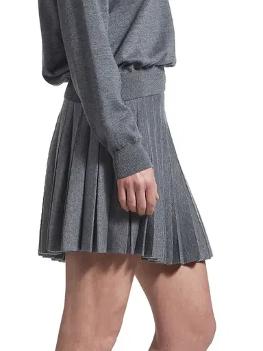 Balenciaga Women's Pleated Skirt - Heather Grey - Size XS | Thumbnail 5 Balenciaga Women's Pleated Skirt - Heather Grey - Size XS | Thumbnail 5