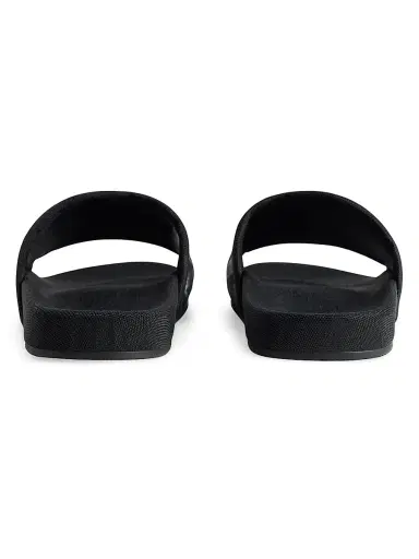 Balenciaga Men's Pool Slide Sandals - Black White | Thumbnail 4 Balenciaga Men's Pool Slide Sandals - Black White | Thumbnail 4