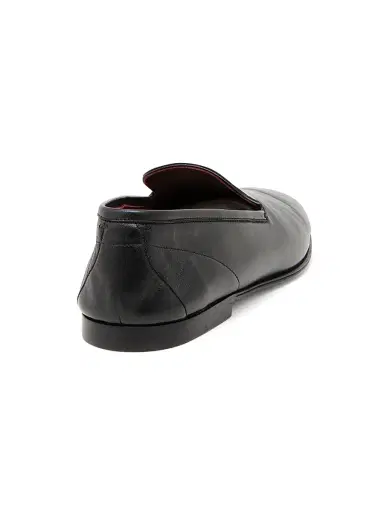 Dolce & Gabbana Men's Leather Slipper Loafers - Nero - Size 13 | Thumbnail 3 Dolce & Gabbana Men's Leather Slipper Loafers - Nero - Size 13 | Thumbnail 3