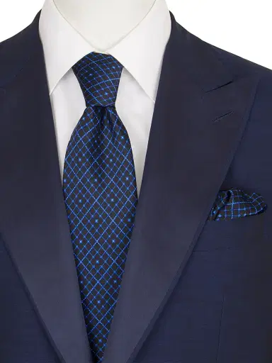 Stefano Ricci Men's Luxury Silk Tie Set - Blue | Thumbnail 2 Stefano Ricci Men's Luxury Silk Tie Set - Blue | Thumbnail 2