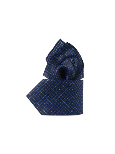 Stefano Ricci Men's Luxury Silk Tie Set - Blue | Thumbnail 1 Stefano Ricci Men's Luxury Silk Tie Set - Blue | Thumbnail 1