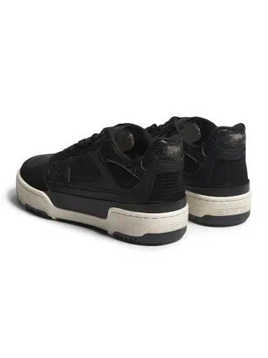 Golden Goose Men's Forty2 Leather Low-Top Sneakers - Black - Size 13 | Thumbnail 3 Golden Goose Men's Forty2 Leather Low-Top Sneakers - Black - Size 13 | Thumbnail 3