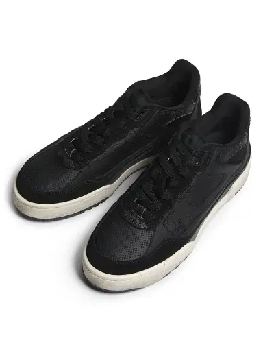 Golden Goose Men's Forty2 Leather Low-Top Sneakers - Black - Size 13 | Thumbnail 4 Golden Goose Men's Forty2 Leather Low-Top Sneakers - Black - Size 13 | Thumbnail 4