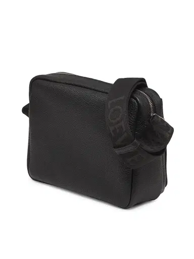 Loewe Men's Extra-Small Pebble Leather Messenger Bag - Black | Thumbnail 3 Loewe Men's Extra-Small Pebble Leather Messenger Bag - Black | Thumbnail 3