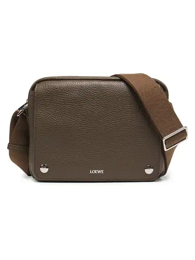 Loewe Men's Extra-Small Pebble Leather Messenger Bag | Thumbnail 1 Loewe Men's Extra-Small Pebble Leather Messenger Bag | Thumbnail 1
