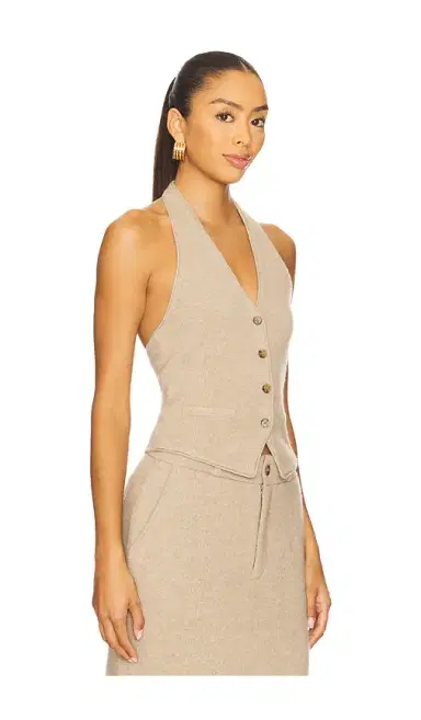 Guest In Residence Tailored Halter Vest | Thumbnail 6 Guest In Residence Tailored Halter Vest | Thumbnail 6