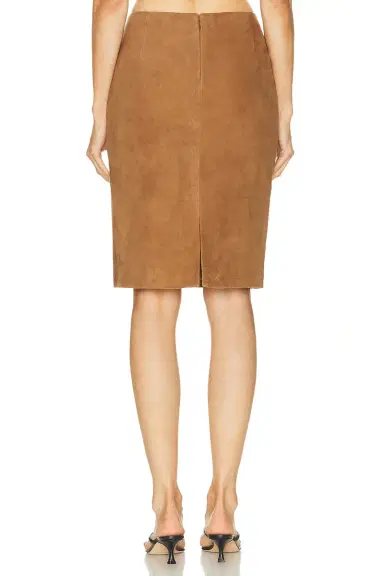 St. Agni Suede Pencil Skirt | Thumbnail 4 St. Agni Suede Pencil Skirt | Thumbnail 4