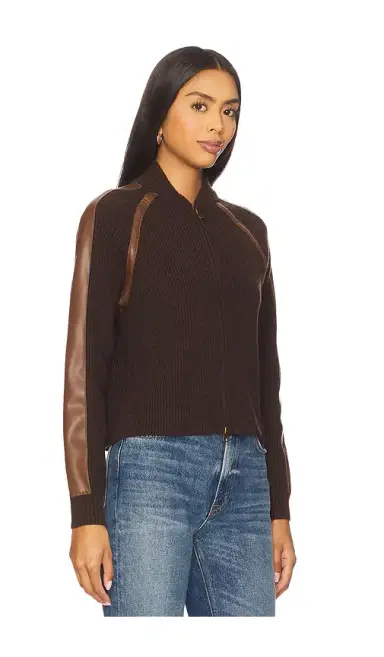 Central Park West Atlas Raglan Zip Up Jacket | Thumbnail 2 Central Park West Atlas Raglan Zip Up Jacket | Thumbnail 2