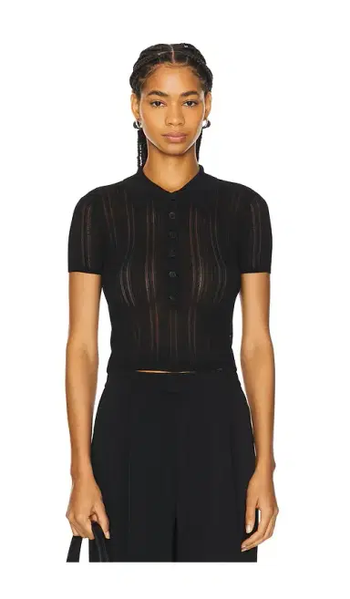 Lovers and Friends Belle Polo Top | Thumbnail 2 Lovers and Friends Belle Polo Top | Thumbnail 2