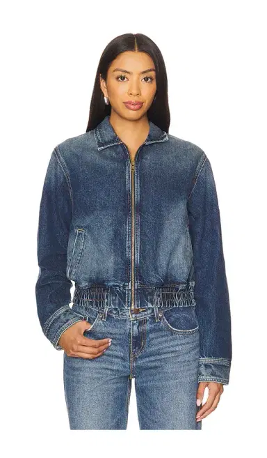NILI LOTAN Najac Denim Jacket | Thumbnail 2 NILI LOTAN Najac Denim Jacket | Thumbnail 2