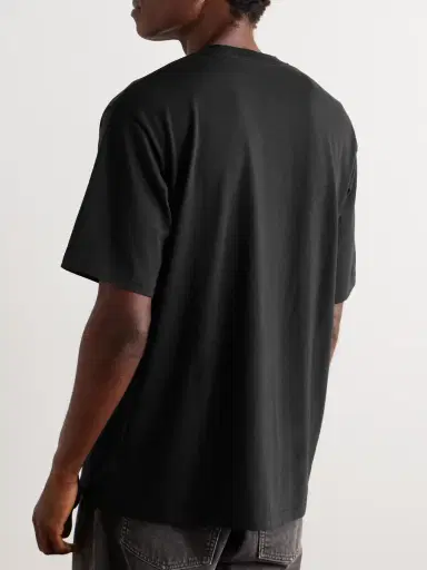 A.PRESSE Cotton and Cashmere-Blend Jersey T-Shirt - Men | Thumbnail 4 A.PRESSE Cotton and Cashmere-Blend Jersey T-Shirt - Men | Thumbnail 4