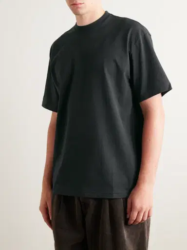 A.PRESSE Heavy Weight Cotton-Jersey T-Shirt - Men | Thumbnail 3 A.PRESSE Heavy Weight Cotton-Jersey T-Shirt - Men | Thumbnail 3