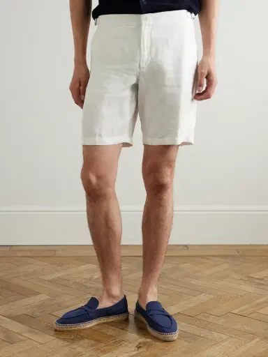 Orlebar Brown Norwich Straight-Leg Linen Shorts - Men | Thumbnail 3 Orlebar Brown Norwich Straight-Leg Linen Shorts - Men | Thumbnail 3