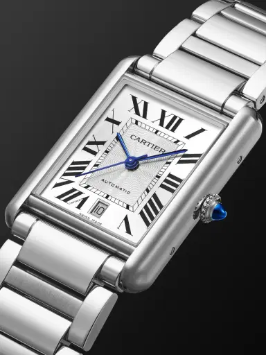 Cartier Tank Must Automatic 41mm Extra-large Stainless Steel Watch | Thumbnail 3 Cartier Tank Must Automatic 41mm Extra-large Stainless Steel Watch | Thumbnail 3