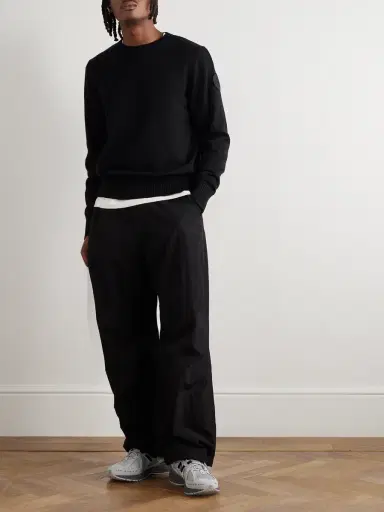 Canada Goose Rosseau Logo-Appliquéd Wool Sweater - Men | Thumbnail 2 Canada Goose Rosseau Logo-Appliquéd Wool Sweater - Men | Thumbnail 2