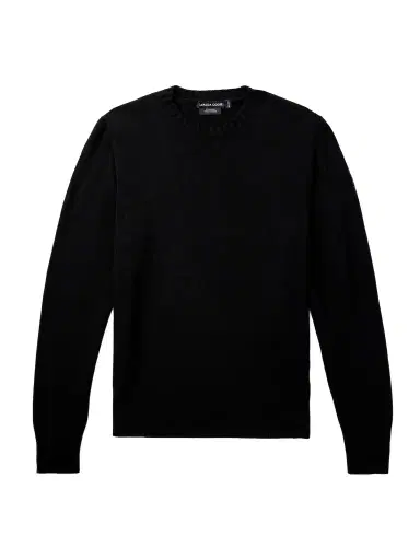 Canada Goose Rosseau Logo-Appliquéd Wool Sweater - Men | Thumbnail 1 Canada Goose Rosseau Logo-Appliquéd Wool Sweater - Men | Thumbnail 1