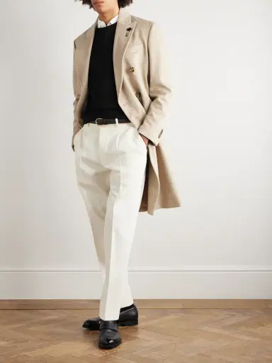 Zegna Cashmere and Silk-Blend Sweater - Men | Thumbnail 2 Zegna Cashmere and Silk-Blend Sweater - Men | Thumbnail 2
