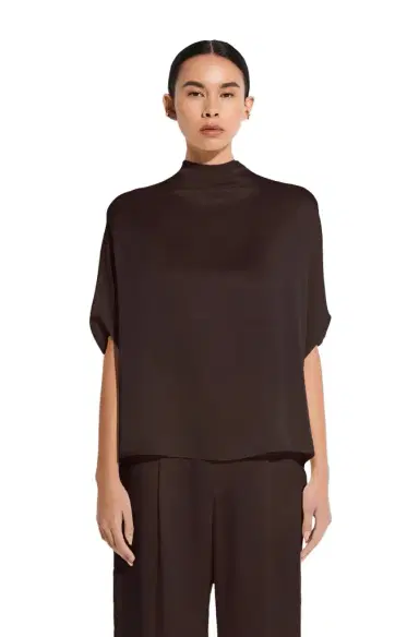 Lapointe Satin Cape Tee | Thumbnail 1 Lapointe Satin Cape Tee | Thumbnail 1