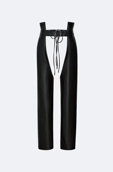 LAPOINTE Stretch Faux Leather Chaps | Thumbnail 2 LAPOINTE Stretch Faux Leather Chaps | Thumbnail 2
