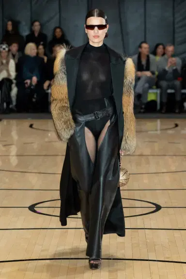 LAPOINTE Stretch Faux Leather Chaps | Thumbnail 1 LAPOINTE Stretch Faux Leather Chaps | Thumbnail 1