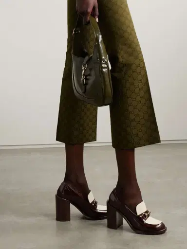 Gucci Savoy Horsebit-detailed Patent-leather Pumps | Thumbnail 2 Gucci Savoy Horsebit-detailed Patent-leather Pumps | Thumbnail 2