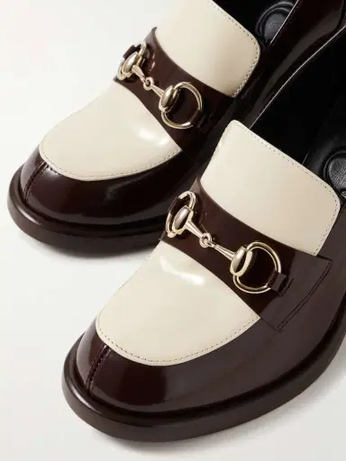 Gucci Savoy Horsebit-detailed Patent-leather Pumps | Thumbnail 4 Gucci Savoy Horsebit-detailed Patent-leather Pumps | Thumbnail 4