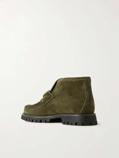 Gucci Sylke Horsebit-detailed Suede Ankle Boots | Thumbnail 3 Gucci Sylke Horsebit-detailed Suede Ankle Boots | Thumbnail 3