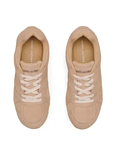 Marc Jacobs Women's The 72 Spring Suede Low-Top Sneakers - Sand | Thumbnail 4 Marc Jacobs Women's The 72 Spring Suede Low-Top Sneakers - Sand | Thumbnail 4