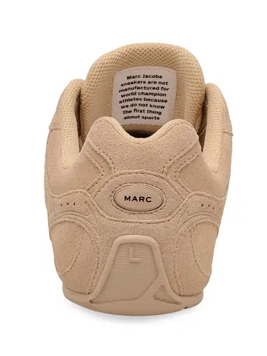 Marc Jacobs Women's The 72 Spring Suede Low-Top Sneakers - Sand | Thumbnail 6 Marc Jacobs Women's The 72 Spring Suede Low-Top Sneakers - Sand | Thumbnail 6