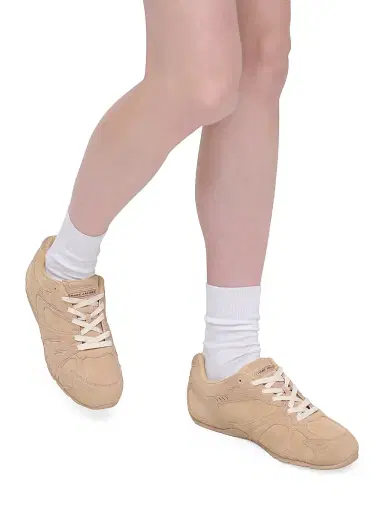 Marc Jacobs Women's The 72 Spring Suede Low-Top Sneakers - Sand | Thumbnail 7 Marc Jacobs Women's The 72 Spring Suede Low-Top Sneakers - Sand | Thumbnail 7