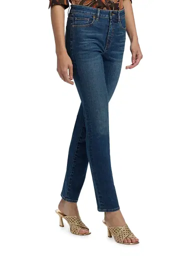 Ramy Brook Women's Harlow Skinny Jeans - Medium Wash | Thumbnail 4 Ramy Brook Women's Harlow Skinny Jeans - Medium Wash | Thumbnail 4