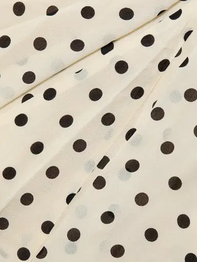 Reformation Women's Laine Polka Dot Midi-Dress - Portofino | Thumbnail 7 Reformation Women's Laine Polka Dot Midi-Dress - Portofino | Thumbnail 7