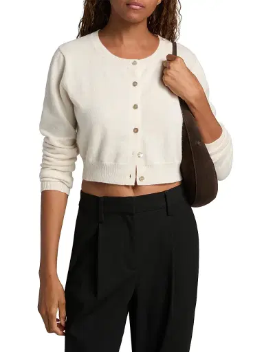 Reformation Women's Janie Cashmere Cardigan | Thumbnail 3 Reformation Women's Janie Cashmere Cardigan | Thumbnail 3