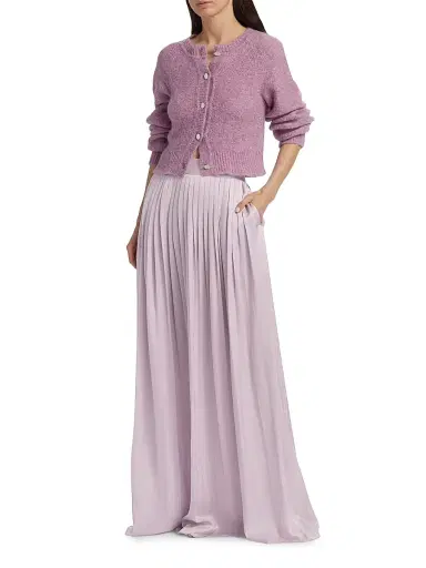 Toccin Women's Samara Fuzzy Raglan-Sleeve Cardigan - Mauve | Thumbnail 2 Toccin Women's Samara Fuzzy Raglan-Sleeve Cardigan - Mauve | Thumbnail 2