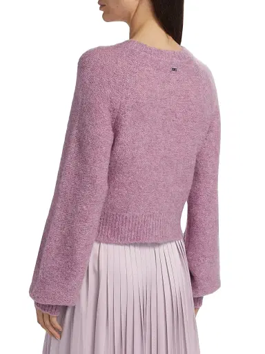 Toccin Women's Samara Fuzzy Raglan-Sleeve Cardigan - Mauve | Thumbnail 5 Toccin Women's Samara Fuzzy Raglan-Sleeve Cardigan - Mauve | Thumbnail 5